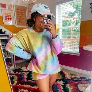 BUDDYLOVE TIE DYE SWEAT SET